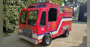 For Sale: Fully Functional Miniature Fire Engine