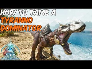 How To Tame a Tyrannodominator in ARK Survival Ascended + Full Ability Guide