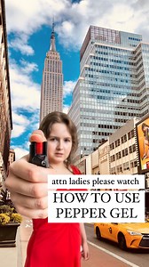 170K views · 5.7K reactions | ⚠️How To Properly Deploy Pepper Gel/Spray - Please Share! #safety #selfdefense #streetsmart #safetytips #situationalawareness #selfdefensetips #selfdefencetraining #femaleempowerment #womenempowerment #womenempoweringwomen #womenempowerment #beaware #staysafe | Dannah Eve | Facebook