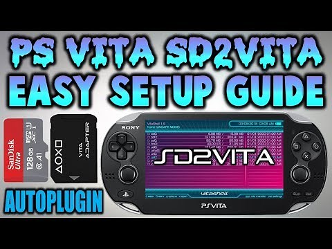 PS Vita EASY SD2Vita Setup! Autoplugin! 3.60/3.68/3.69/3.70!