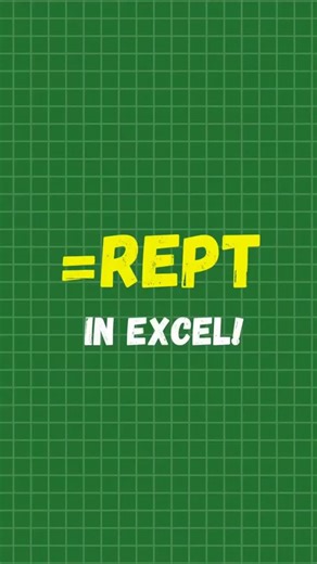 Excel With Ibrahim | Excel Champion on Instagram: "Comment Excel and get FREE Excel course and PDF guide with 259 shortcuts! Here’s how to use the =REPT function in Excel! 👇 Save this because it’ll come in handy for text tricks! ✅ 1. Choose the Cell: Click on the cell where you want the repeated text to appear. 2. Write the Formula: Type `=REPT(` to start the formula. 3. Enter Text and Count: Add the text in quotes (e.g., `"Hello"`) followed by a comma and the number of times to repeat it (e.g.
