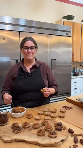 Christina, our gifted baker, shares her recipe for mini pecan pies- made with love and natural ingredients🥧 Click the link in our bio for the full recipe❣️ | Mount Madonna Center