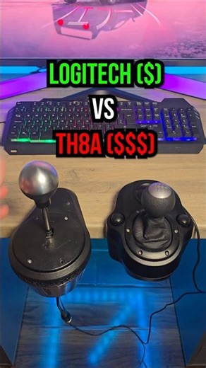 TH8A vs Logitech Sequential: This Hack Saves you 150$! #simracing #thrustmaster #logitech #th8a