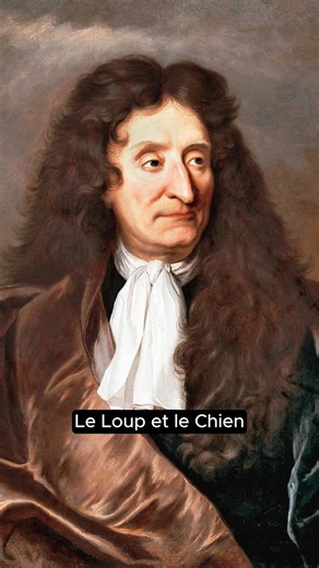 "Le Loup et le Chien" est la cinquième fable du Livre I des Fables de La Fontaine, édité pour la première fois en 1668 🐺 #lafontaine #fable #liberté | Paroles d'auteurs