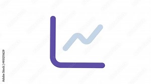 Line graph showing continuous growth, suitable for financial reports, presentations, data analysis, business articles, marketing materials, and economic studies.