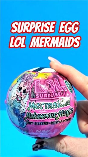 Unboxing L.O.L. Surprise Egg | Mermaids Collection #asmrunboxing #lolsurprise #surpriseeggs #toys