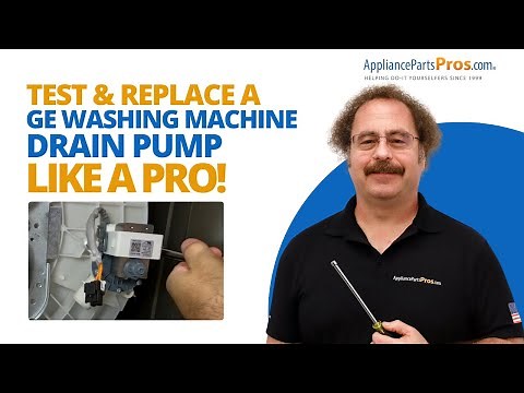 FIX Your GE Top Load Washer DRAIN PUMP in Minutes