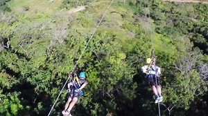Diamante Eco Adventure Park has the biggest zip lines in all Latin America! Superman style, experience it out in our Adventure Pass! #diamanteadventure #costarica #superman Book Online: www.diamanteecoadventurepark.com | Diamante Eco Adventure Park