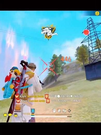 😱 FREE FIRE HACKER MODE ON 💀 Auto Headshot + Aimbot Mod Menu 🔥 #shorts