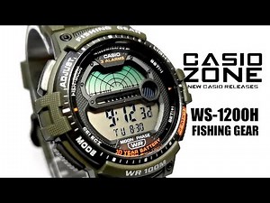 Casio Fishing Gear WS-1200H-3A Module 3485 2020