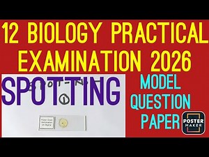 spotting in biology practical class 12|| All SPOTTING in One Video