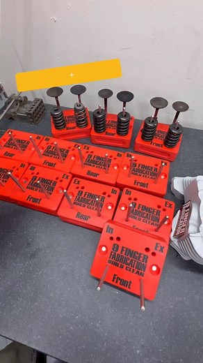 VALVE ORGANIZER forTwinCam, EVO and XL Keep you spring swaps and cylinder head service clean and organized. Details and Pricing are on the Website. Hit the Link in our Bio!! 9FingerFabrication.com #BUILDCLEAN and Organized #fxrfriday | 9 Finger Fabrication