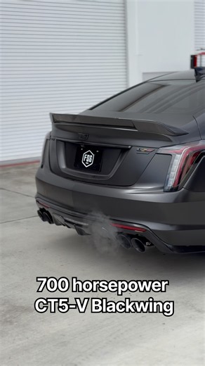We built a custom #MagnaFlow exhaust system on this LT4 powered Cadillac and she sounds amazing.