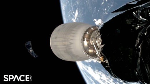 Watch this amazing view from space of how SpaceX Starlink satellites were deployed