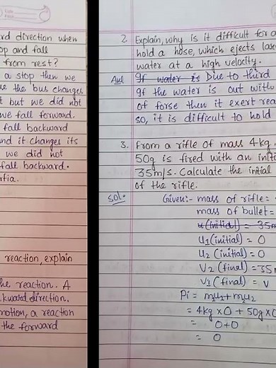 Class-9 | Physics Chapter-9 | Force and laws of Motion | Ncert Solution of In-text Question.