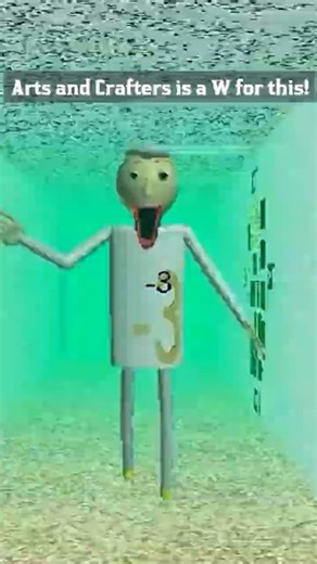 DID HE JUST SAVE MY LIFE?! #baldibasics #ytshorts