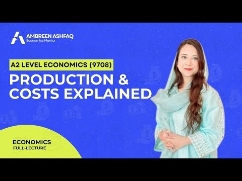 Production & Costs Explained | A2 Economics (9708)