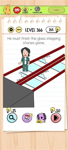 Brain Test Level 366 Solution & Walkthrough | Tricky Puzzles (Android & iOS Shorts)