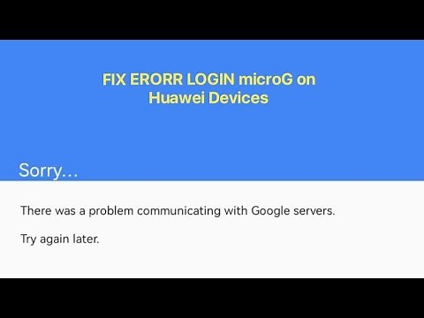 Fix Error / gagal login microG for YT di Huawei Devices #shortsfeed #shortvideo #huawei #microG