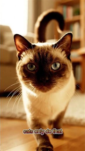 Why Cats Raise Their Tail When They See You? 🐈⬆️