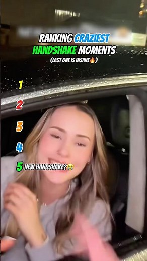 Ranking Craziest HandShake Moments (Last One Is Insane🫣) #shorts #funny #ytshorts #fyp
