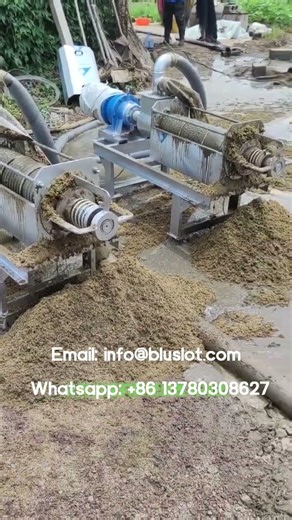 Manure Separator - Manure Dewatering Screw Press - How to Separate Solid-Liquid Waste
