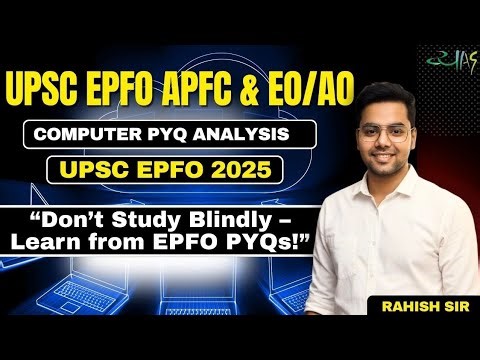 Computer PYQs with 360° Analysis | UPSC EPFO APFC 2025 | Vyasa IAS