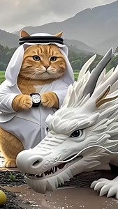 Habibi Cat: The Cutest Feline with Arabian Vibes!🤣#habibicat #arabianvibes #cuteandfluffy #adorablepets #funnycat #wholesomepets #catlover #petantics | Meow Chase