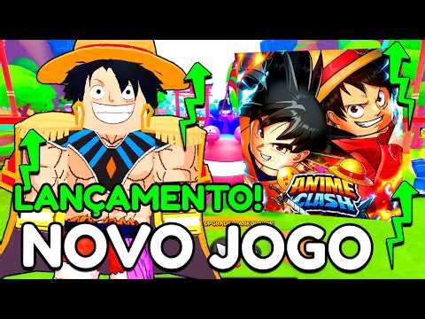 AO VIVO LANÇAMENTO HOJE!!! + SORTEIO FULL GAMEPASS NO ANIME CLASH SIMULATOR ROBLOX