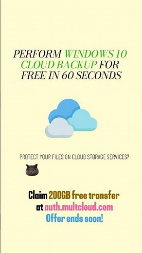 The Powerful Windows 10 Free Cloud Backup Service - MultCloud #multcloud #cloudstorage #cloudbackup