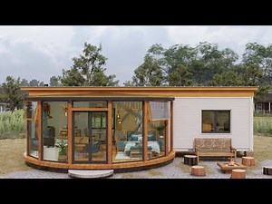 Tiny House Tour | Small House Ideas & Smart Tiny Home Design | Airbnb Style Living🏘️🌴 price 38M $ 💸