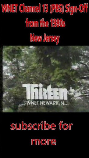 1980 WNET Newark/New York Sign-Off #shorts
