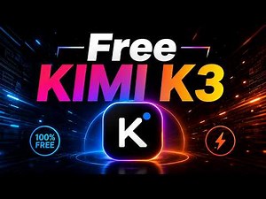 Use Kimi K3 API Completely FREE – Best AI Coding Setup 2026 | Claude Code Alternative | Kimi k3 test