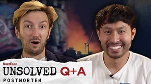 Tune in to this week’s post mortem to see the boys answer your questions and check out your Unsolved fan art. | BuzzFeed Unsolved