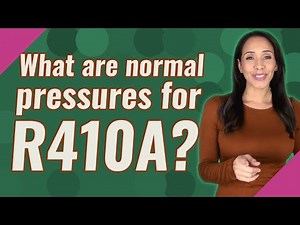 What are normal pressures for R410A?