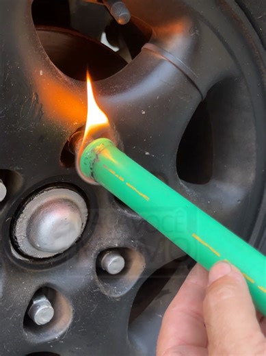 PVC Trick to Loosen Stuck Wheel Bolts Quickly