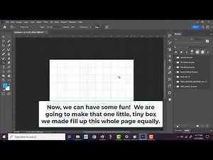 Making Your Own Graph Paper in Adobe Photoshop