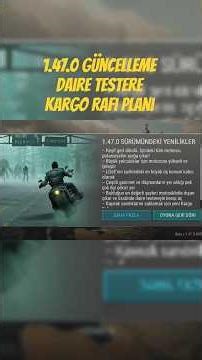 Herkese Merhaba güncelleme almayanlar asit banyosu sandığındaki kırık silahlar inboxa full geliyor