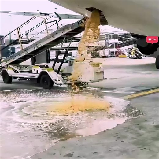 The Journey of Waste on an Airplane