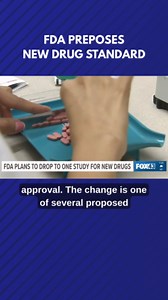 The FDA plans to change drug study standards