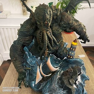 Experience the awe-inspiring creation of the monstrous Cthulhu through 3D printing! Watch as the 3D artist sculpts the model, witness the meticulous adaptation by the Gambody team for 3D printing, and observe the mesmerizing process of printing and painting. Get ready for an unforgettable journey! STL files of Cthulhu are available here: https://www.gambody.com/3d-models/cthulhu | Gambody - 3D Printing Marketplace