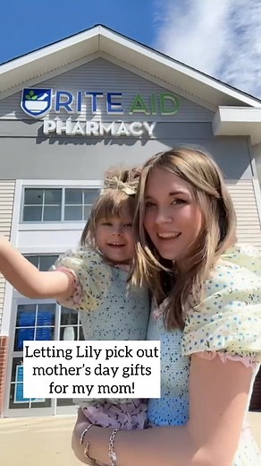 Mother's Day Gift Shopping at Rite Aid with Lily