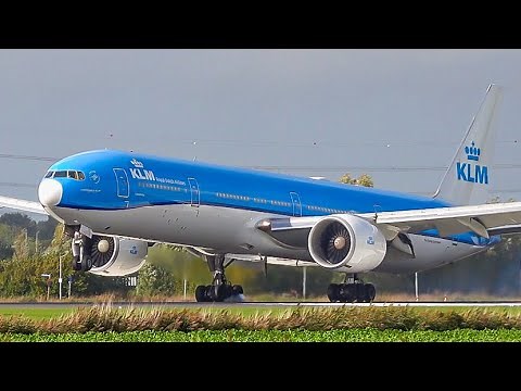 27 AMAZING HEAVY TAKEOFFS & LANDINGS at Schiphol Airport | Amsterdam Plane Spotting Highlights