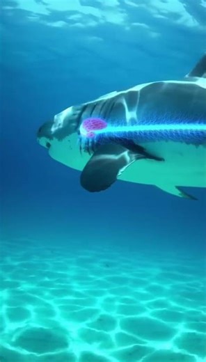 Great White Shark Brain Fact