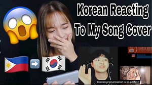 1.2M views · 58K reactions | Korean reacting to my Korean-Tagalog Song Cover | Kristel Fulgar | Facebook
