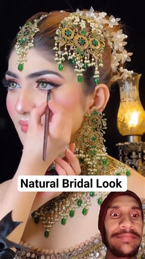 Lovely Hard Makeup Look | Muslim bridal look #viralmakeup #payalmalik #muslimbridal pakistani makeup