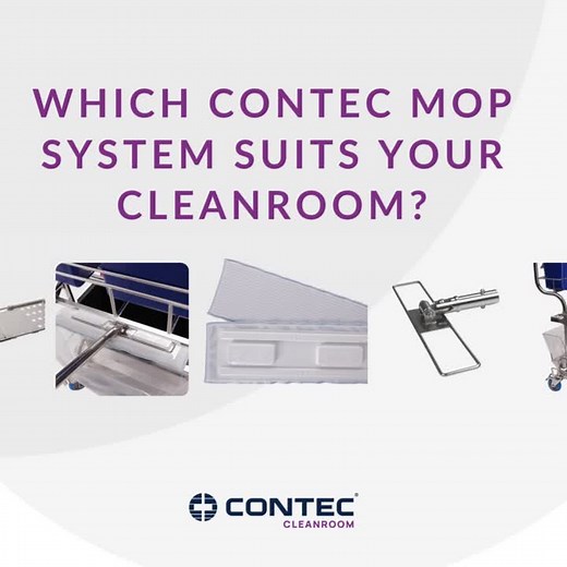 #conteccleanroom #selectyourmop | Contec Cleanroom