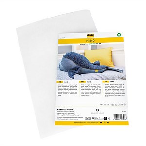 Vlieseline H640 Iron-On Fusible Fleece Pre-Pack White 90cm x 1m
