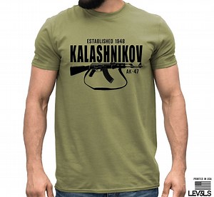 KALASHNIKOV T-shirt AK-47 RIFLE 7.62X39MM - Etsy