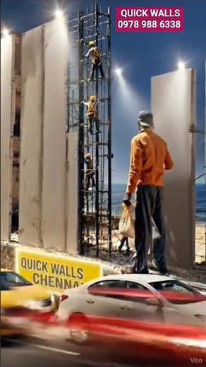 PARTITION DONE WITH EVEREST REPICON WALL PANELS FOR WAREHOUSE #shorts #aerocon #construction #birla